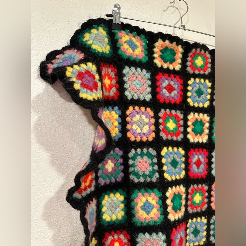 Granny Square Throw